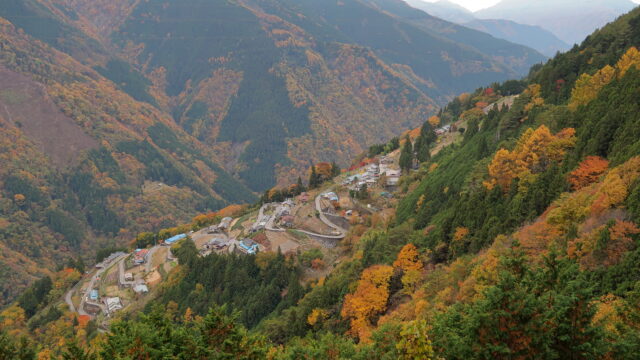 下栗の里_紅葉