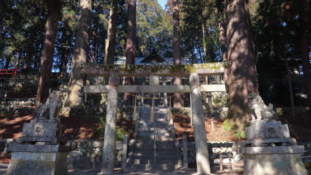 大洲七椙神社_境内