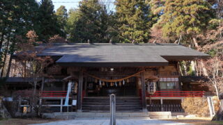 有明山神社_拝殿