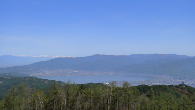 守屋山_東峰_諏訪湖