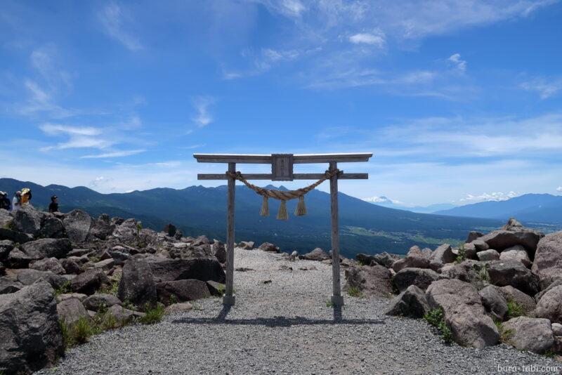 車山高原_車山神社_鳥居