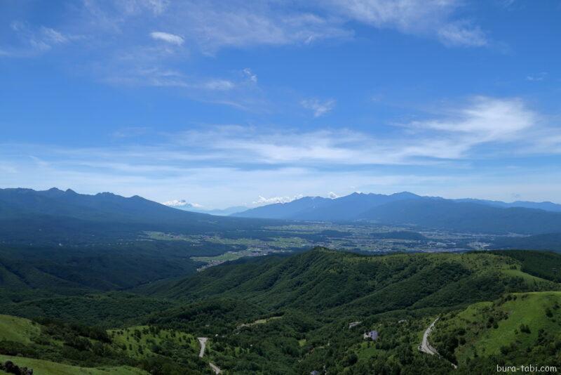 車山高原_山頂_眺望（富士山）